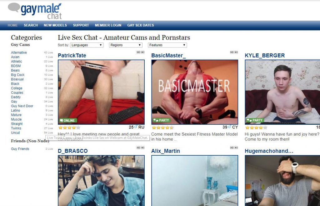 gaymalechat reviews