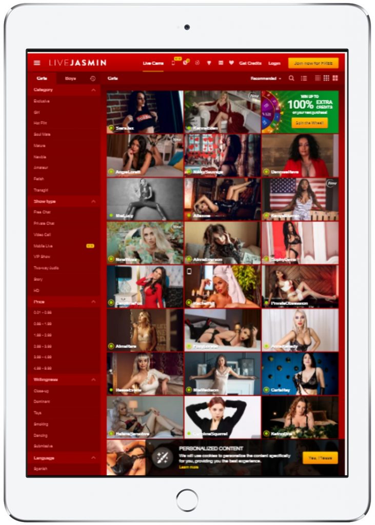 LiveJasmin Mobile