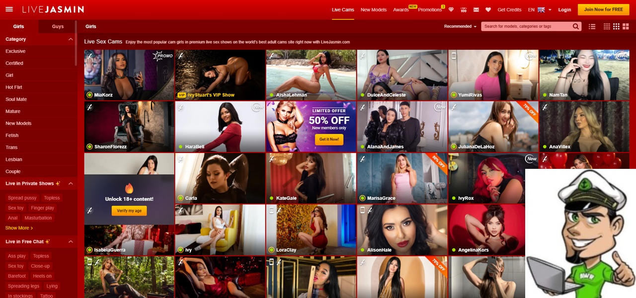 Livejasmin home